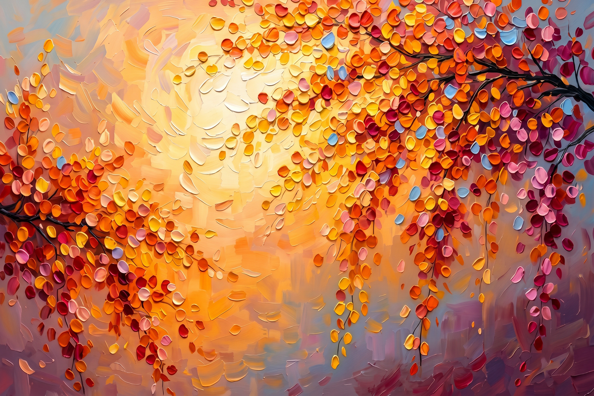 Painting Cascading Embers