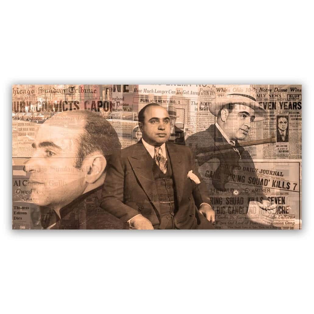 Al Capone News Art