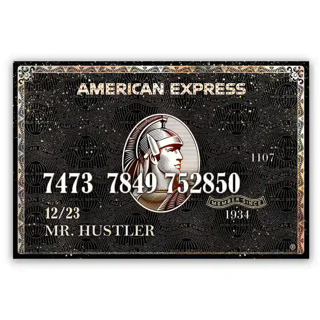 American Express Hustler Creditcard