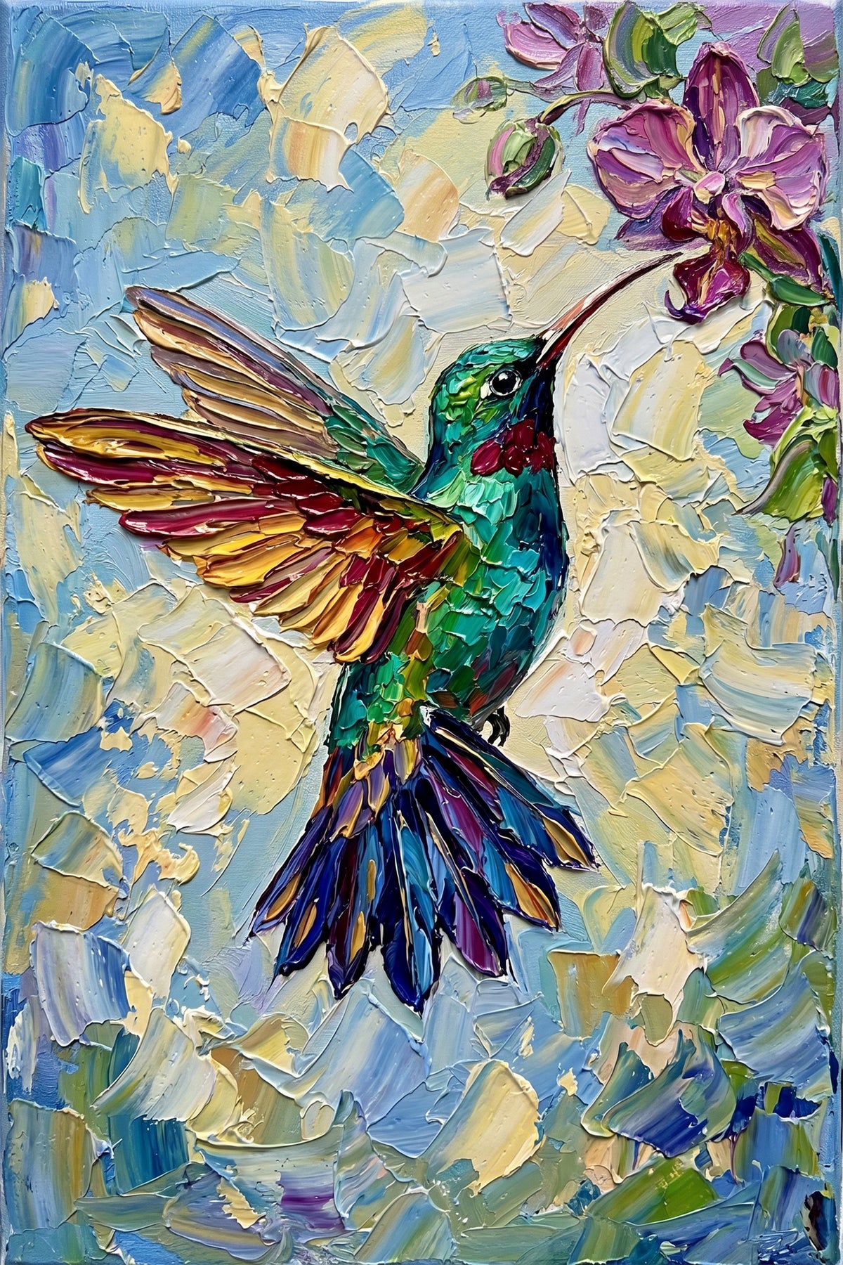 Painting Chromatic Suspension