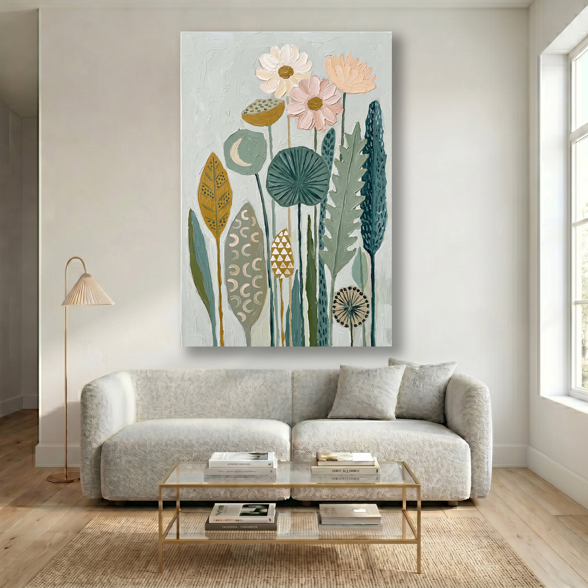 Painting Botanical Tapestry