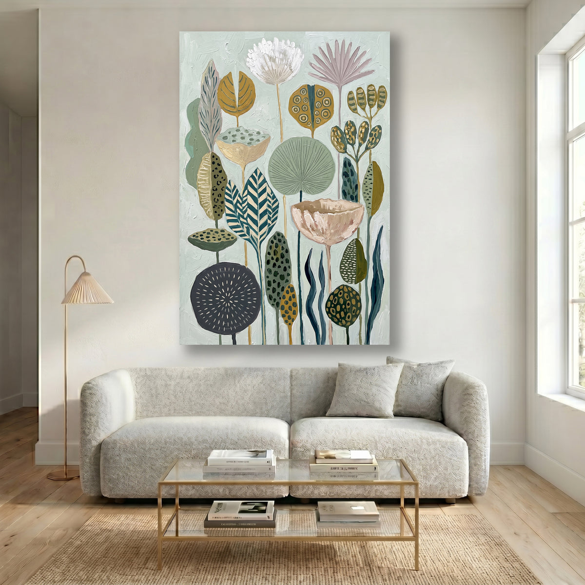 Painting Verdant Geometry