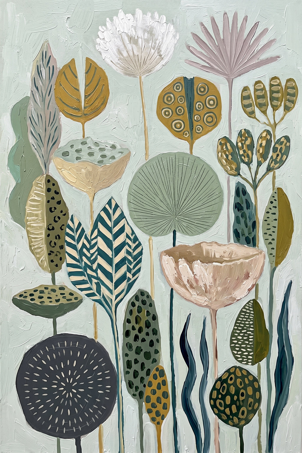 Painting Verdant Geometry
