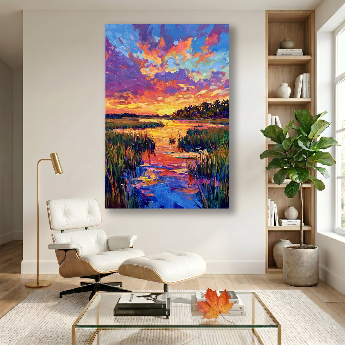 Painting Chromatic Estuary