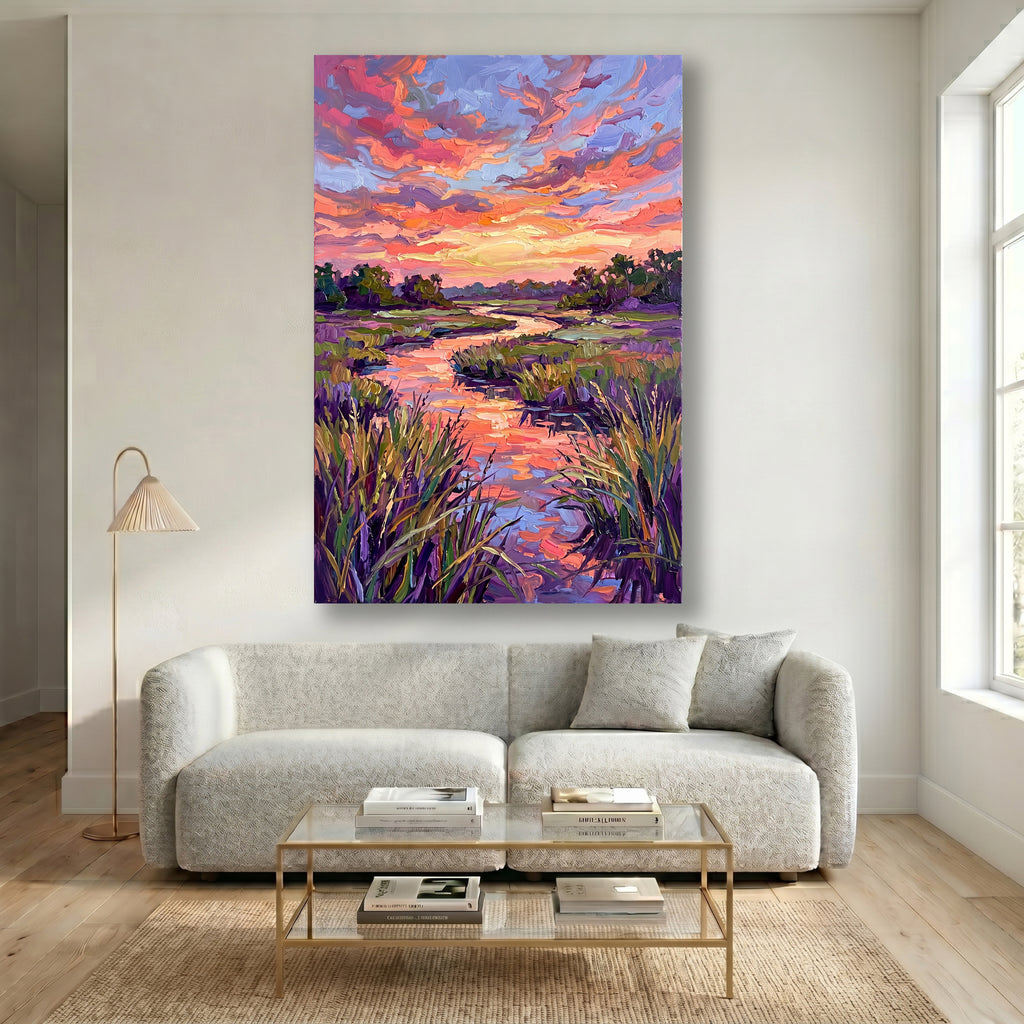 Painting Luminous Meander