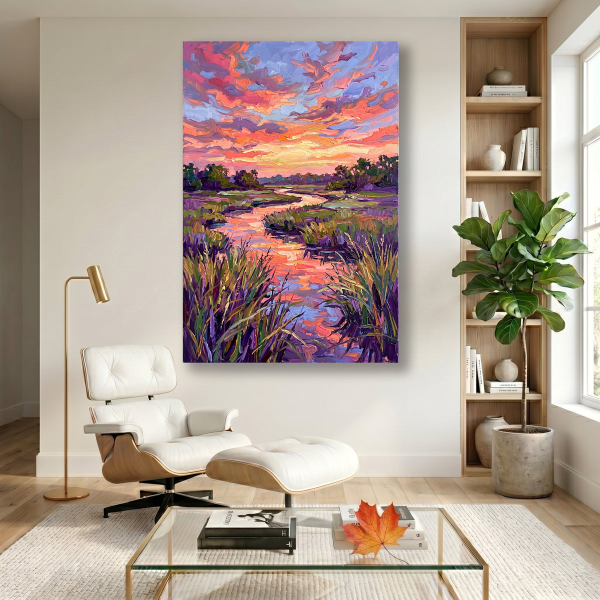 Painting Luminous Meander