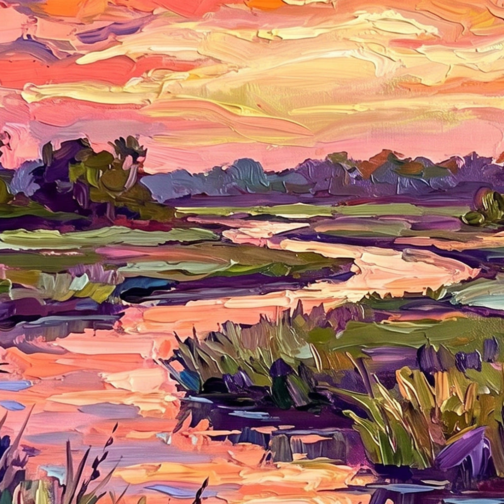 Painting Luminous Meander