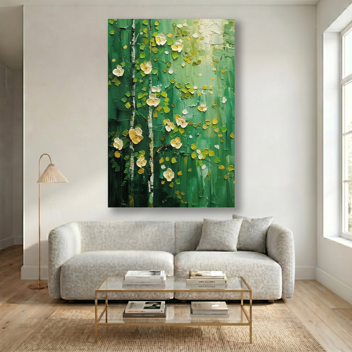 Painting Verdant Cascade