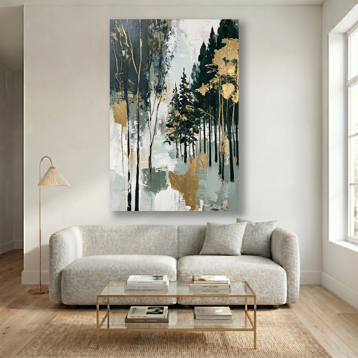 Painting Luminous Alpine Resonance