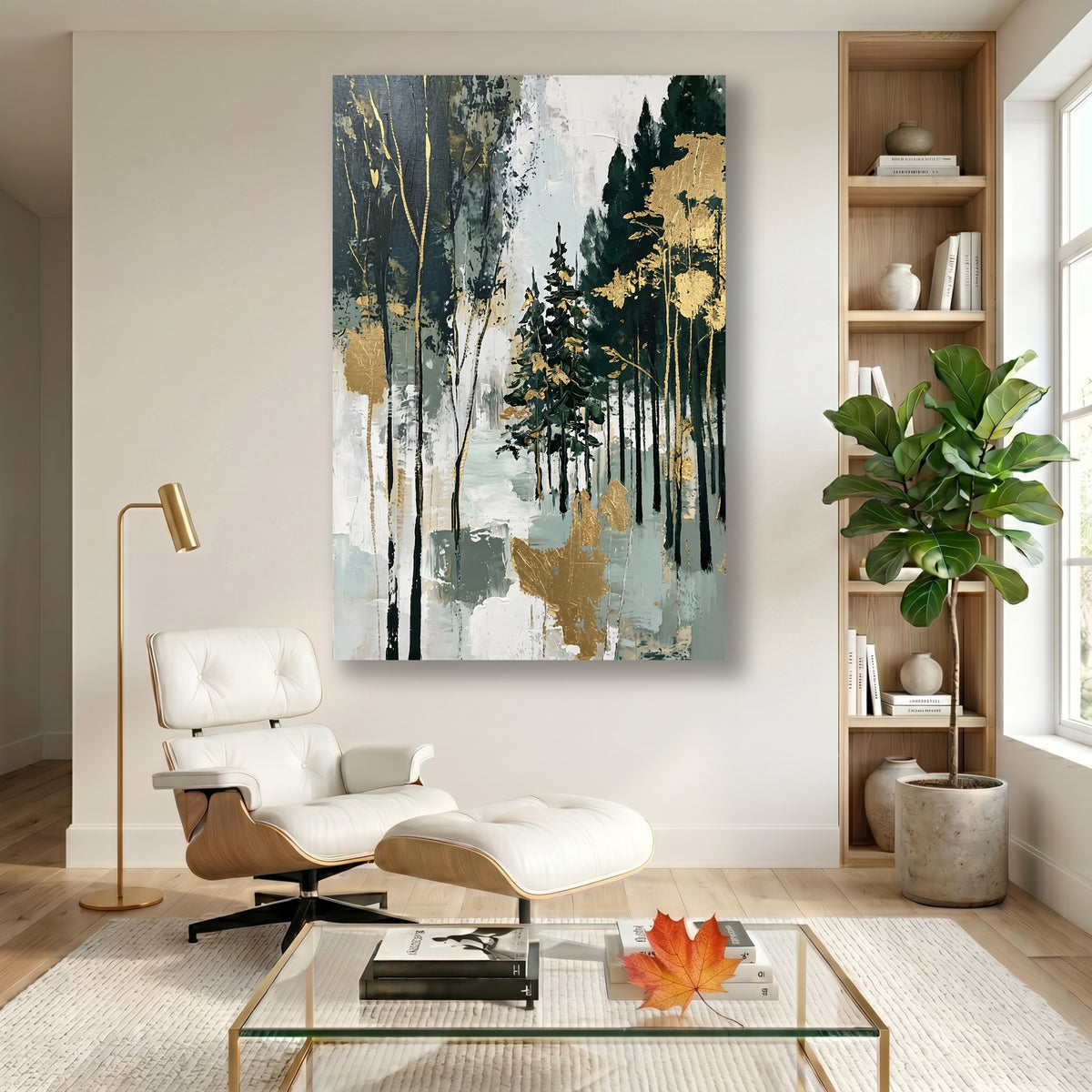 Painting Luminous Alpine Resonance