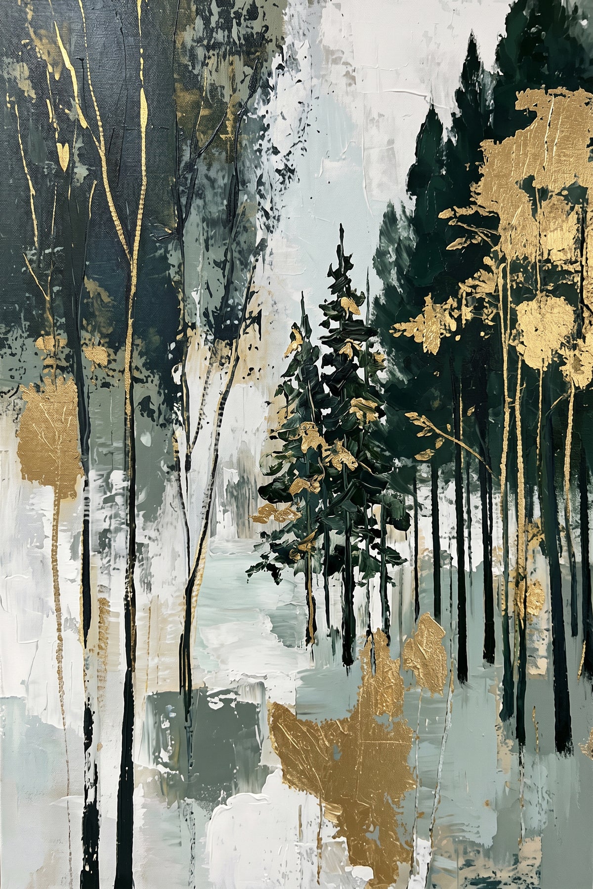 Painting Luminous Alpine Resonance