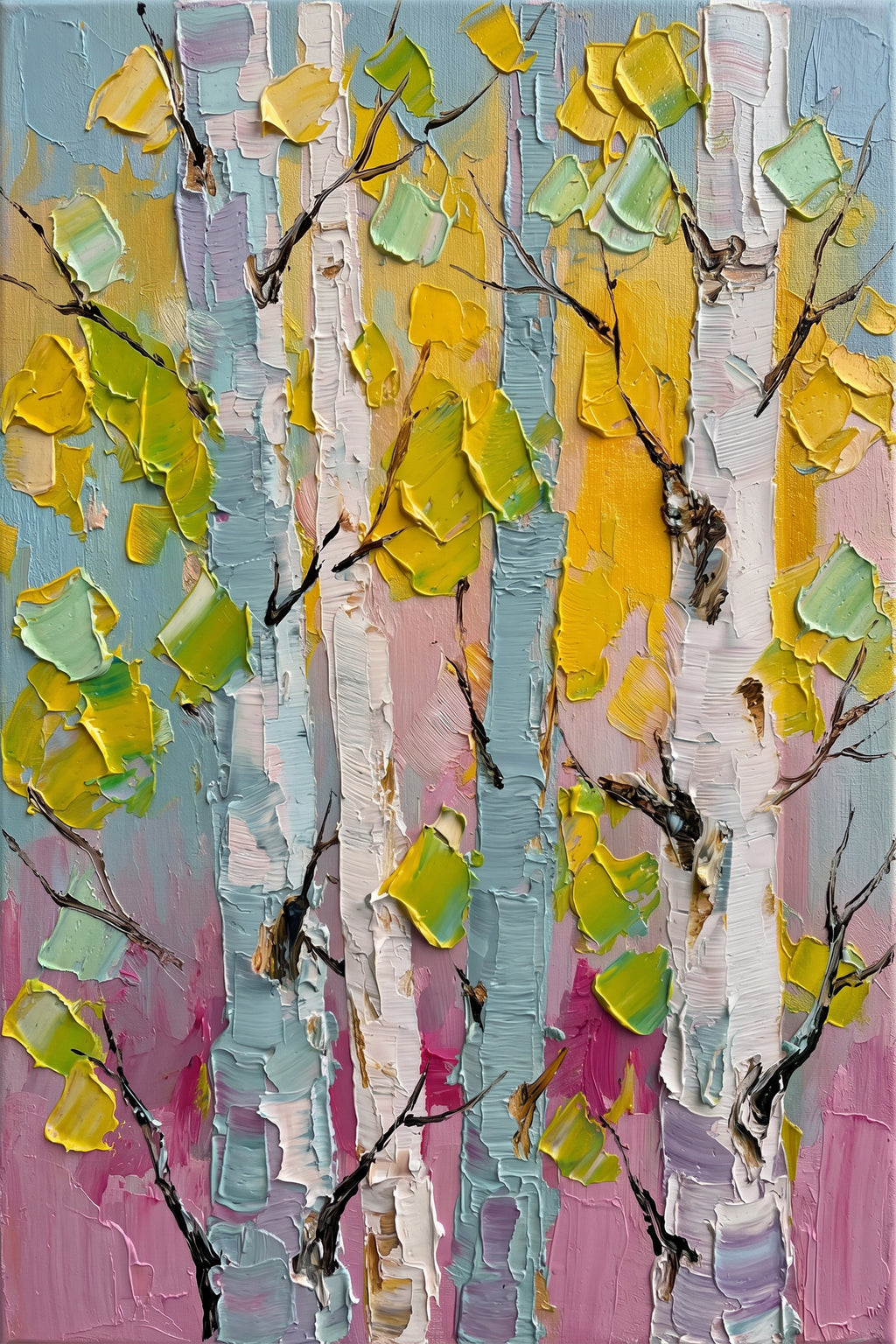 Painting Ascending Chromatic Grove