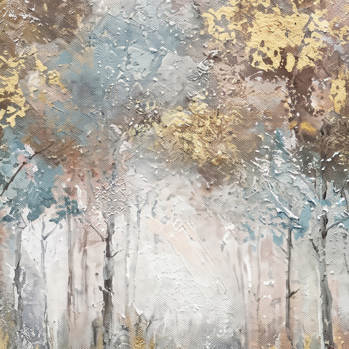 Painting Gilded Canopy