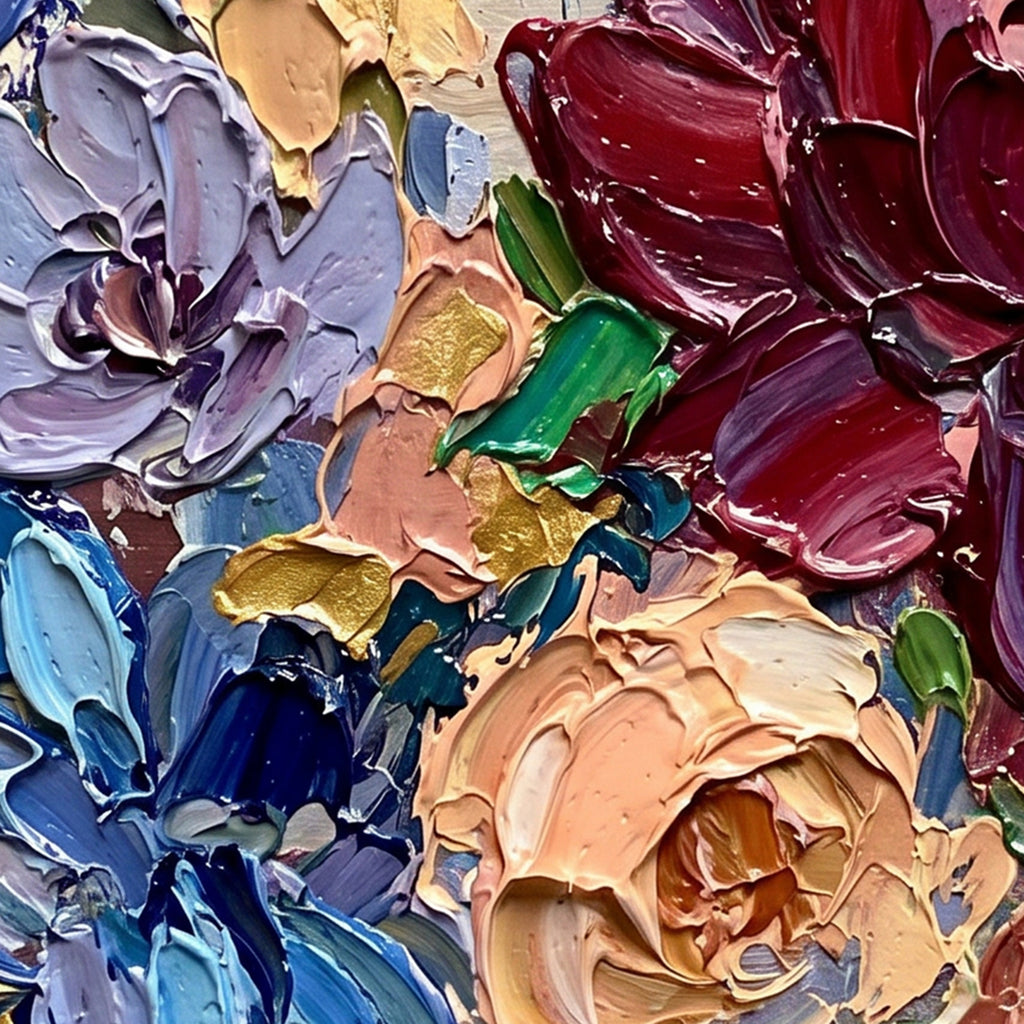 Painting Luminous Botanical Rhythm