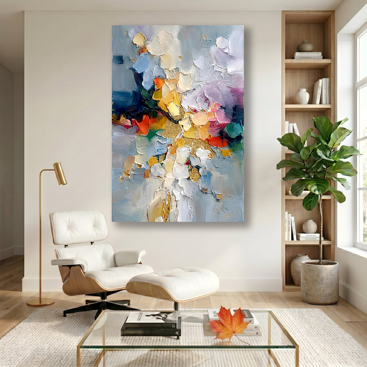 Painting Gilded Convergence
