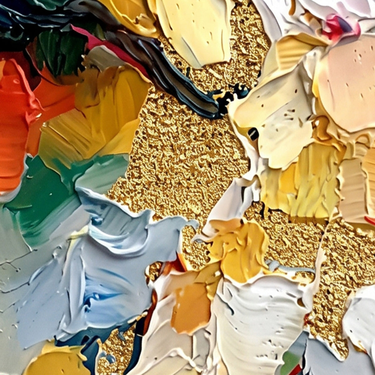 Painting Gilded Convergence