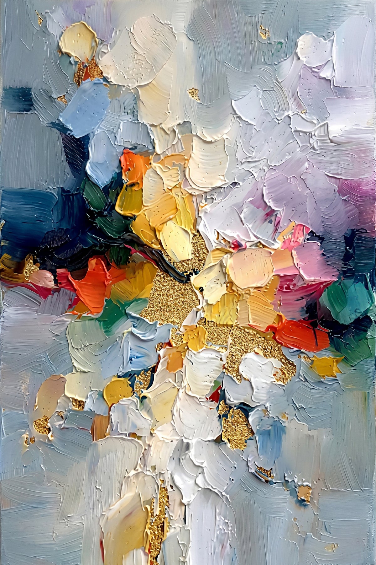 Painting Gilded Convergence