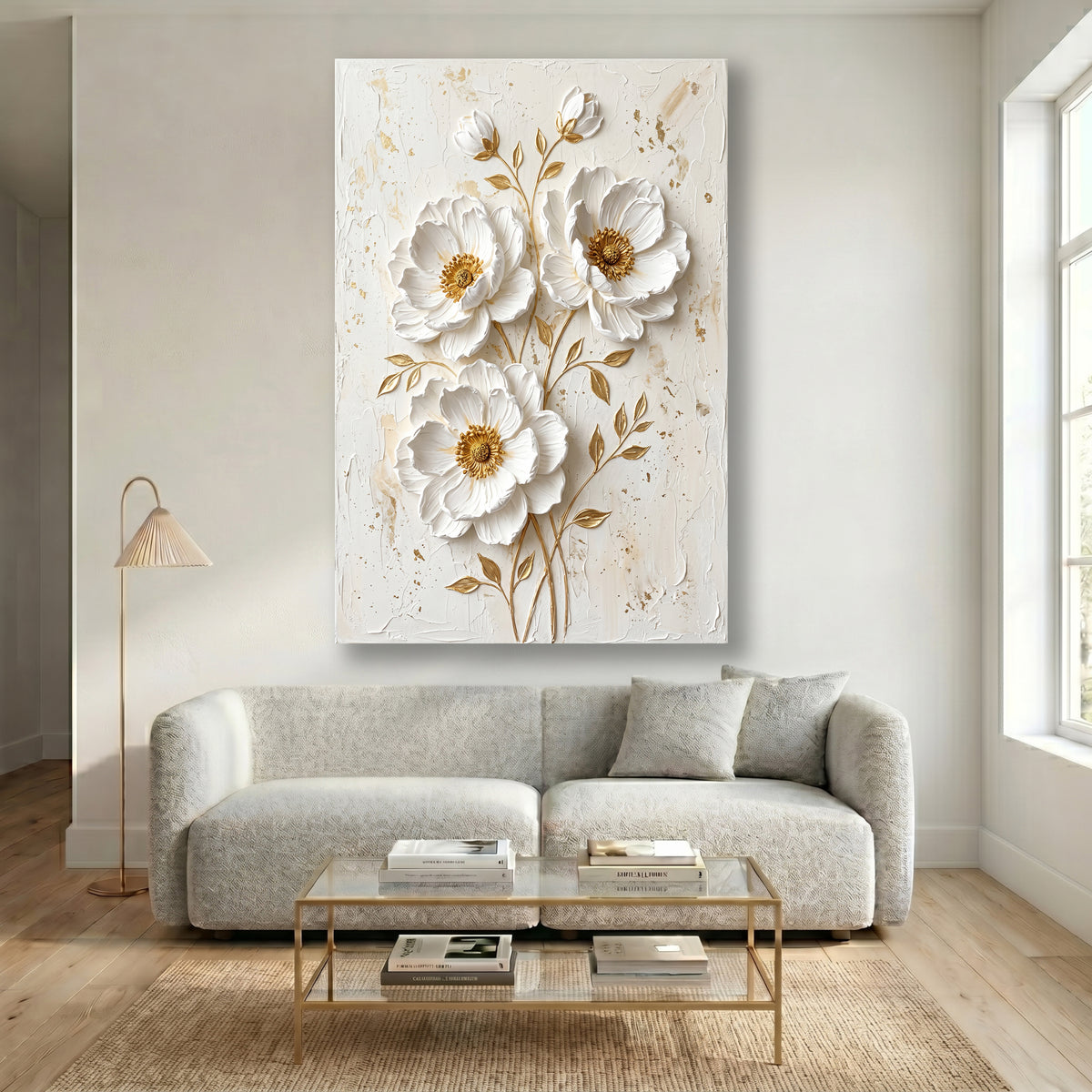 Painting Gilded Alabaster Reverie