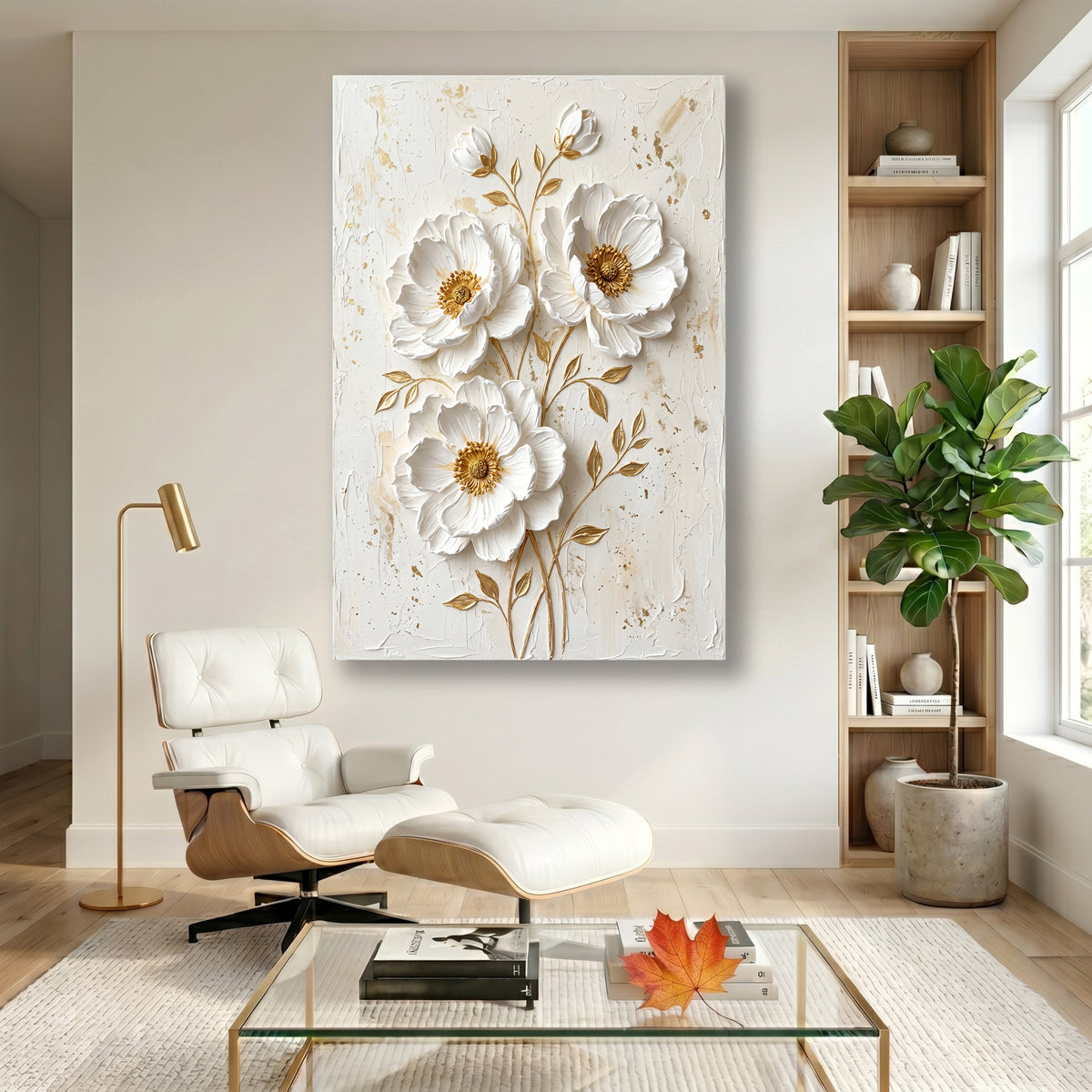 Painting Gilded Alabaster Reverie