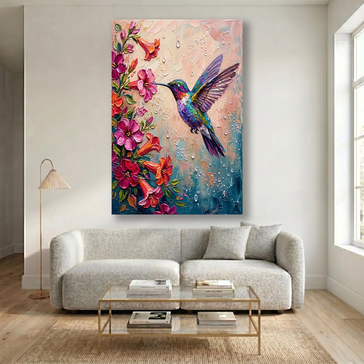 Painting Prismatic Suspension