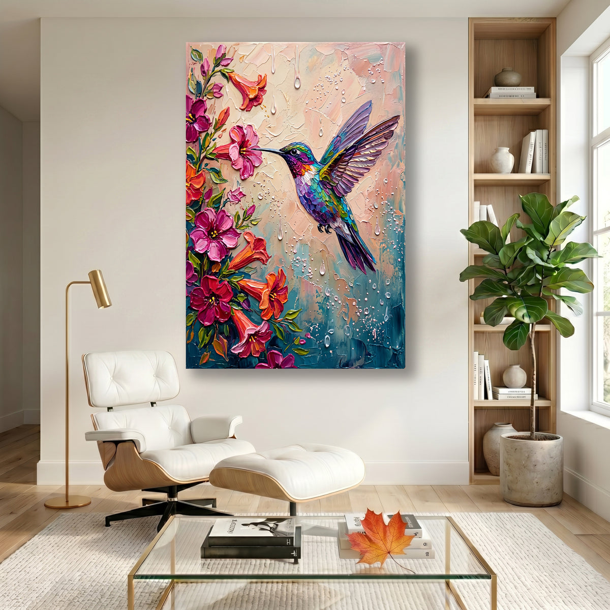 Painting Prismatic Suspension