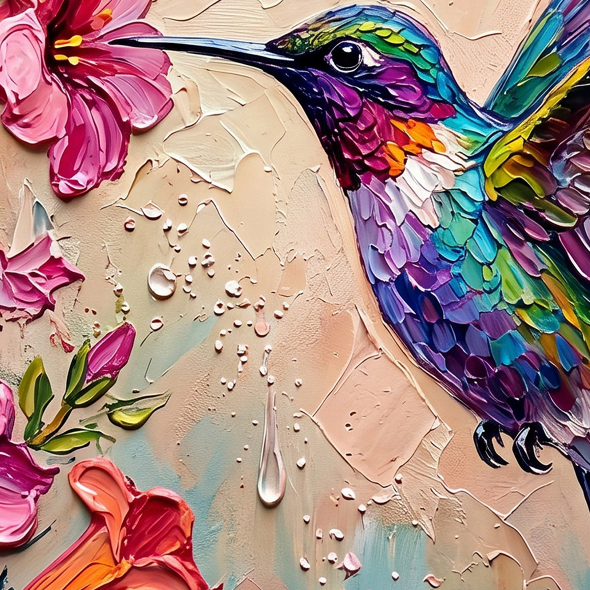 Painting Prismatic Suspension