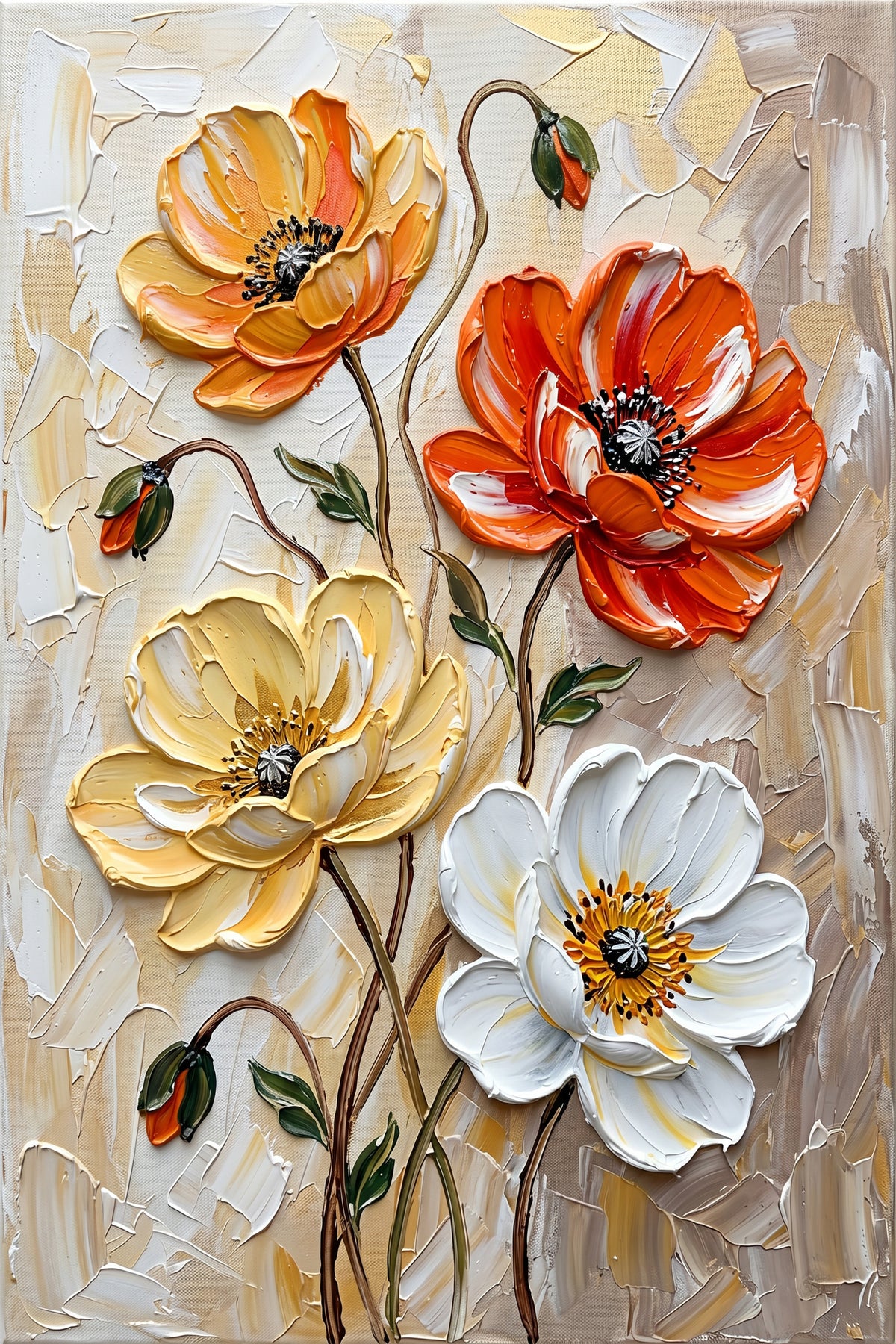 Painting Amber Resonance