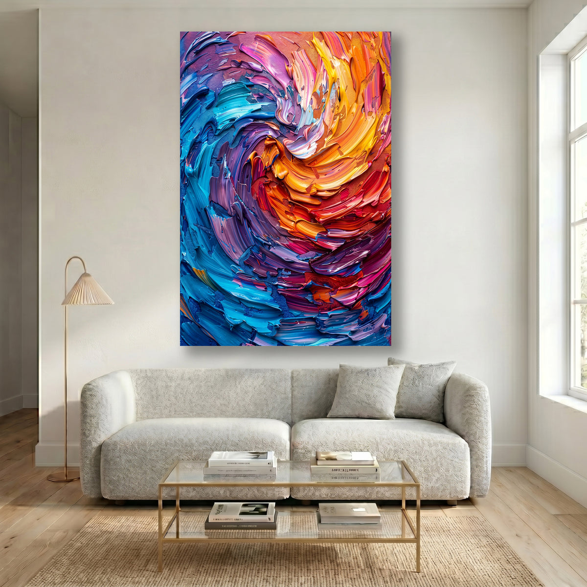 Painting Chromatic Convergence