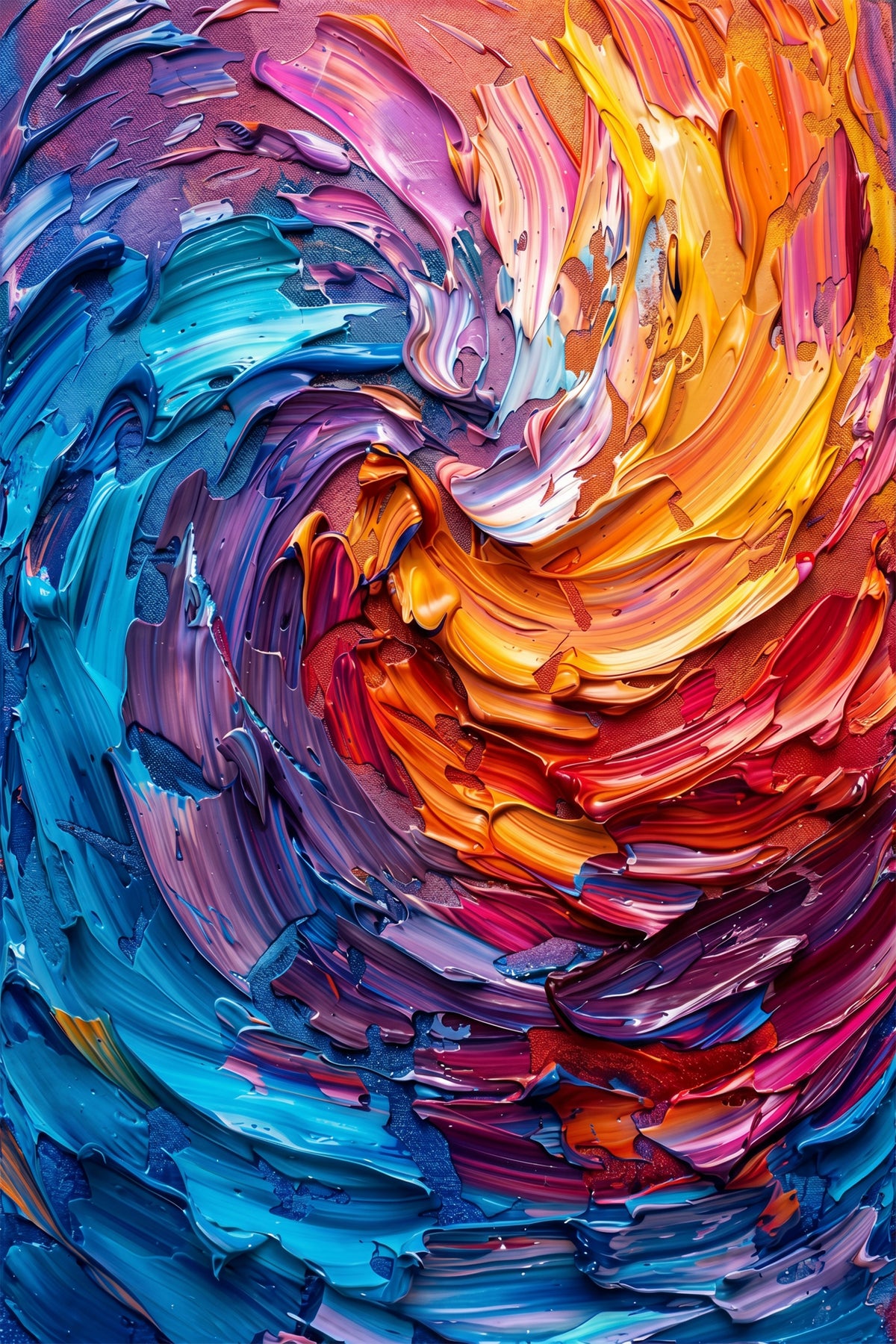 Painting Chromatic Convergence