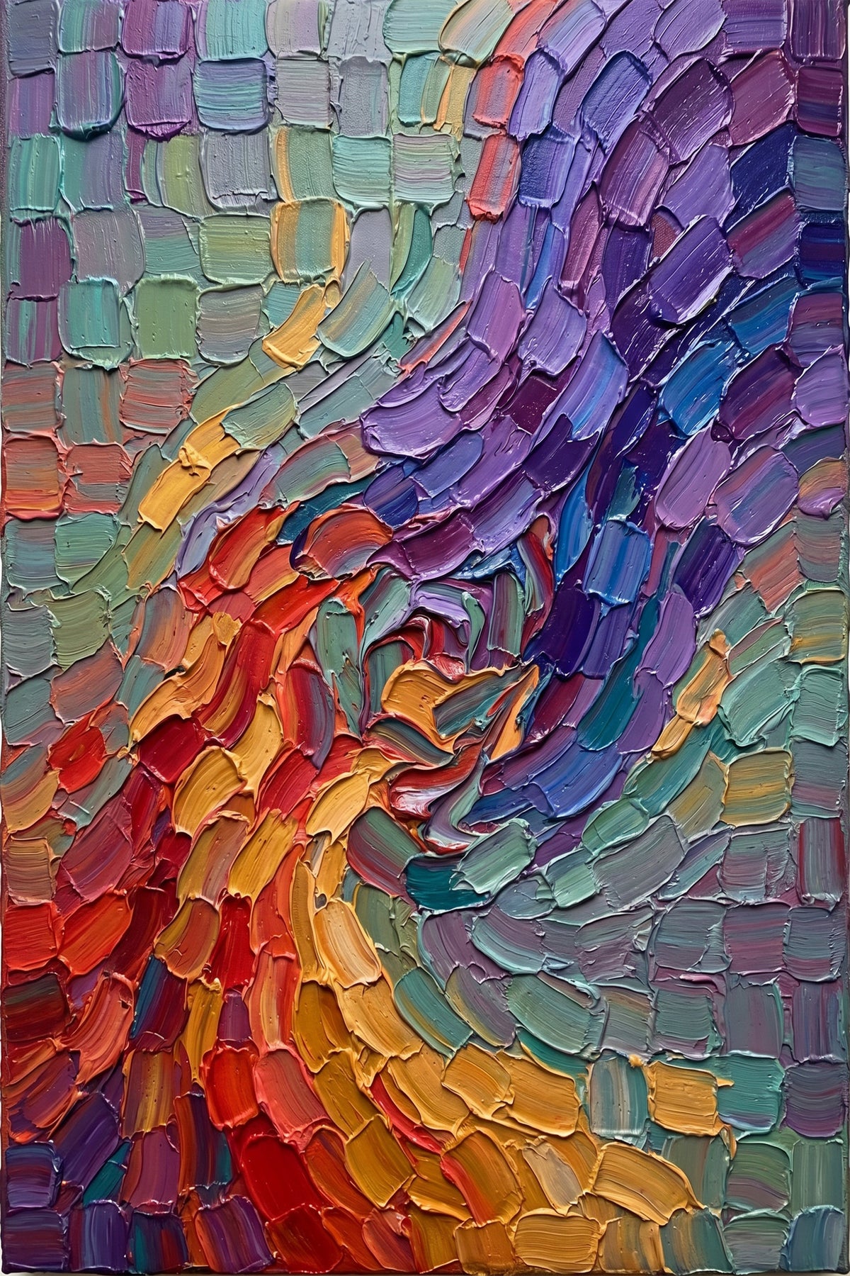 Painting Chromatic Convergence
