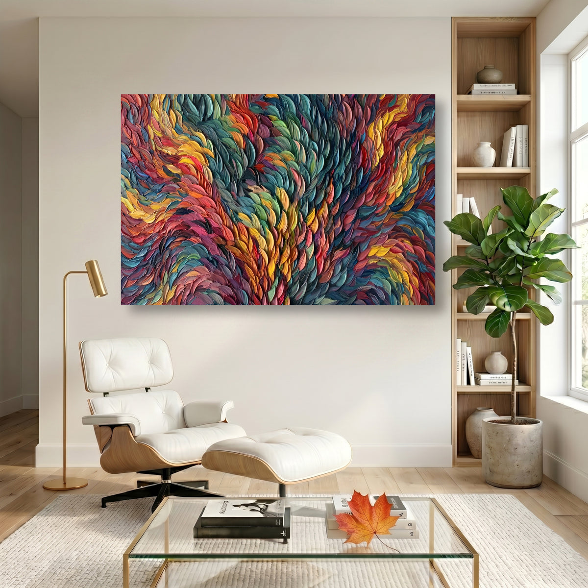 Painting Chromatic Plumage