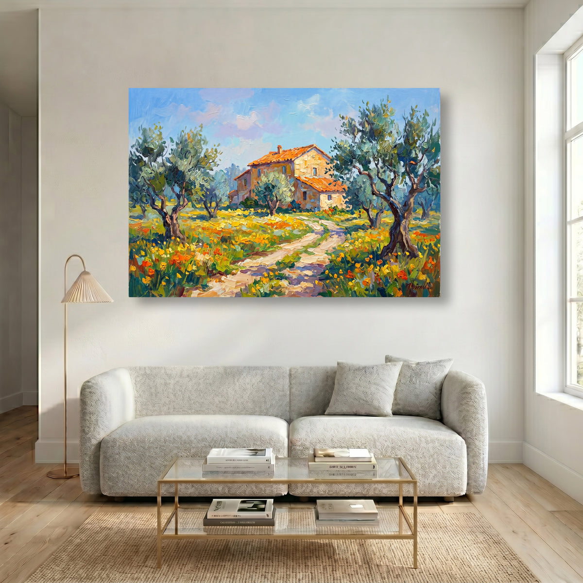 Painting Luminous Pastoral Echo
