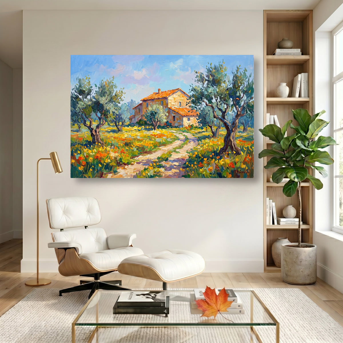 Painting Luminous Pastoral Echo