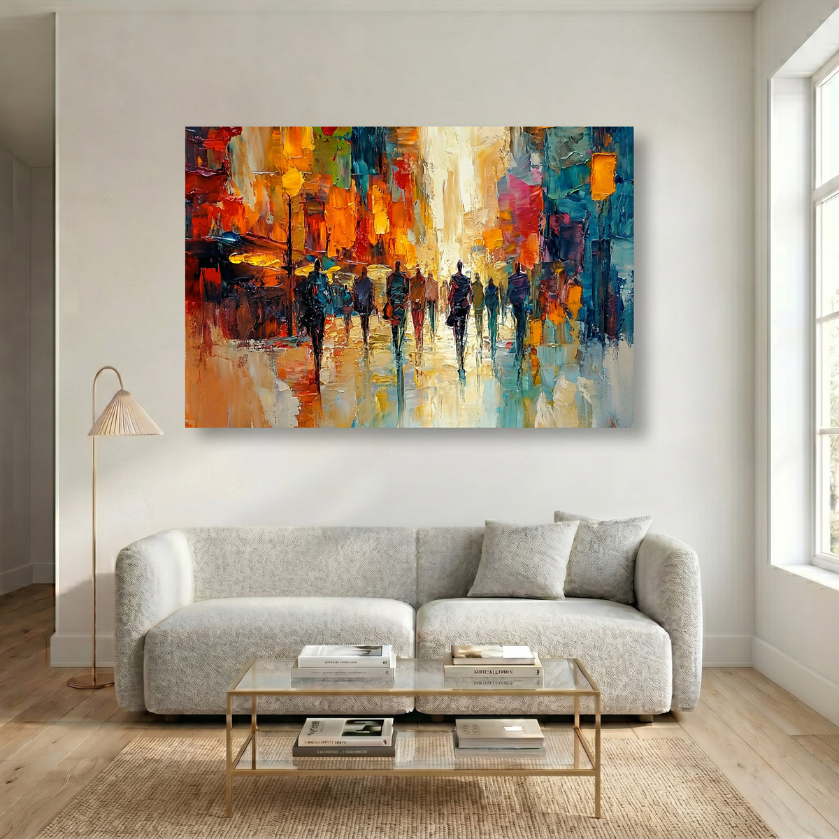 Painting Luminous Metropolis
