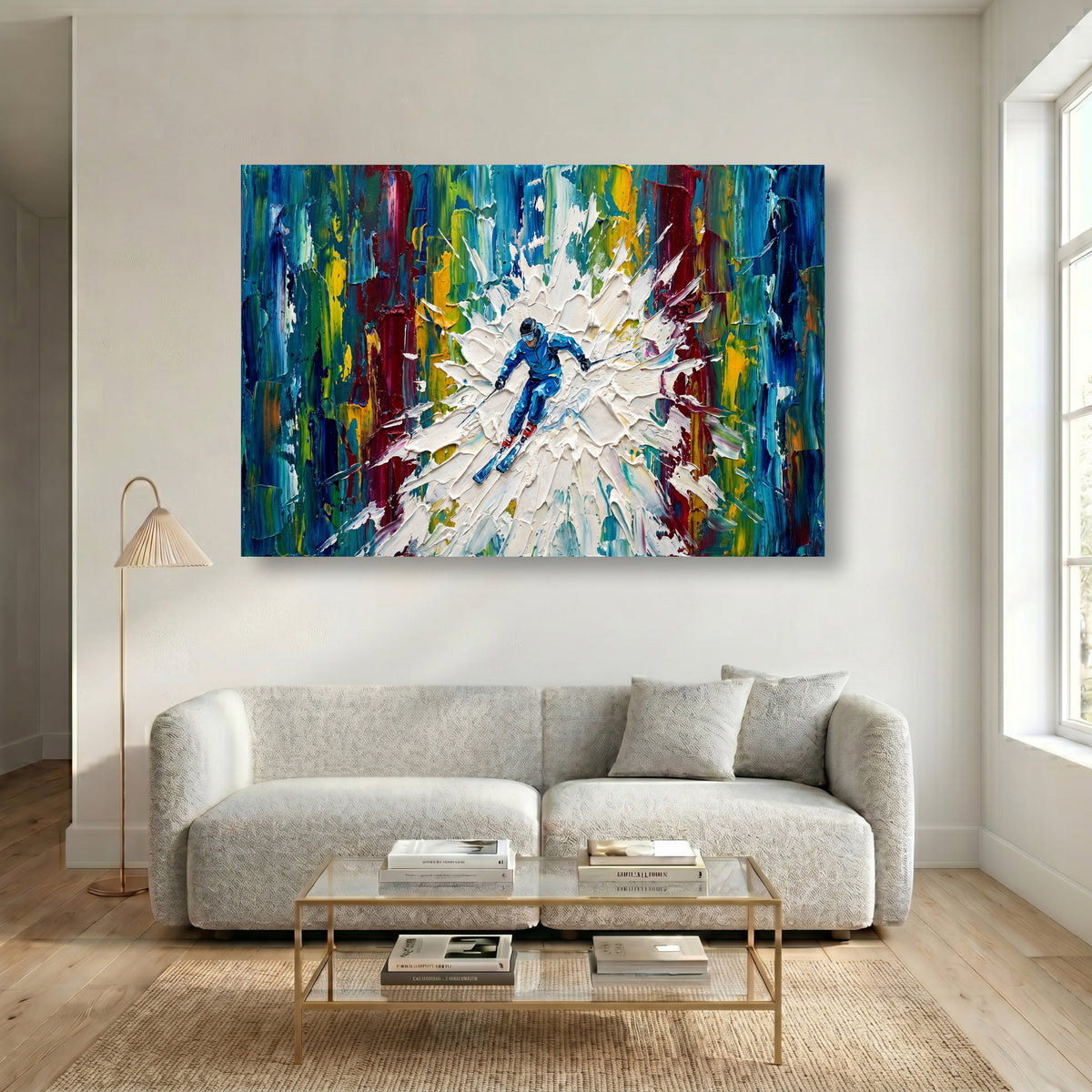 Painting Luminous Velocity