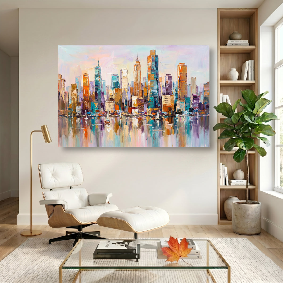 Painting Luminous Metropolis