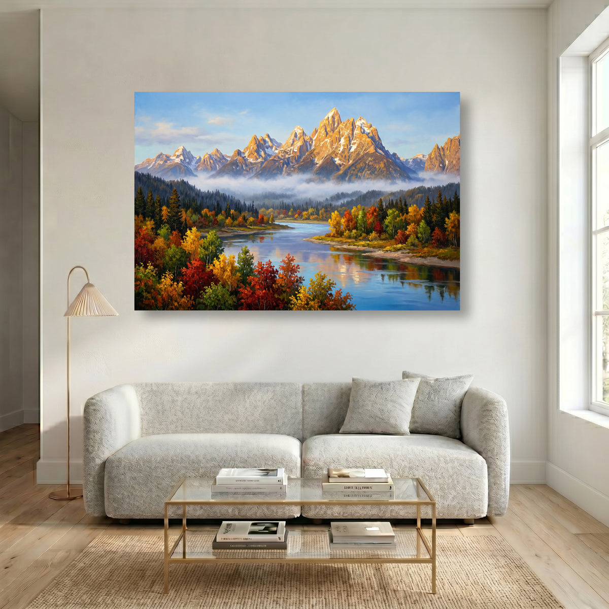 Painting Gilded Alpine Echoes