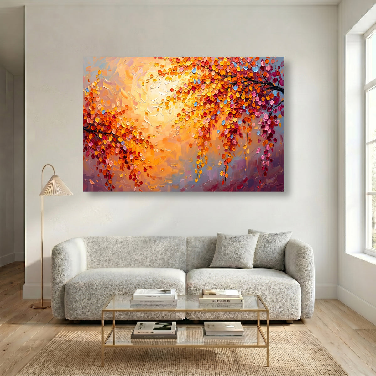 Painting Cascading Embers