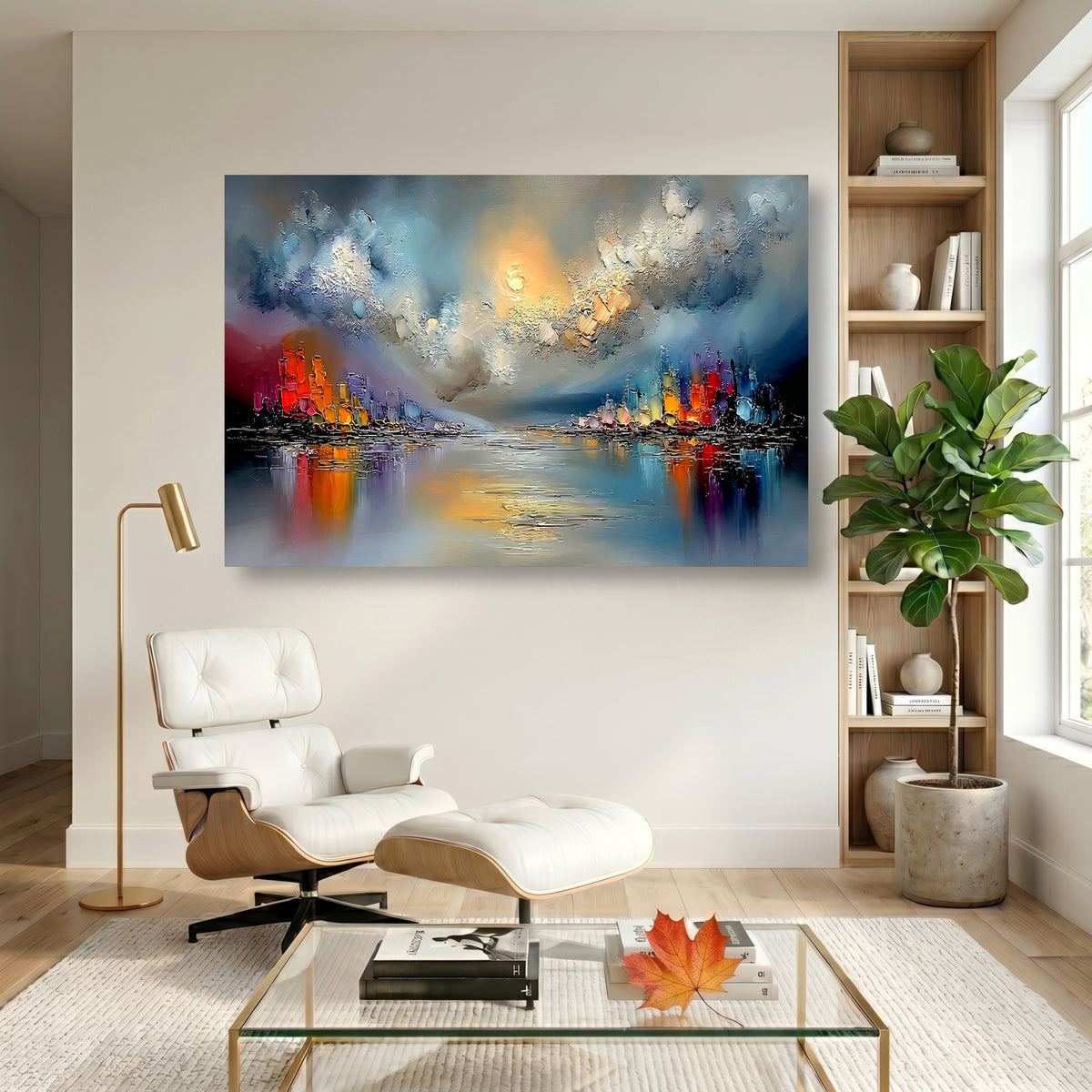Painting Luminous Urban Resonance