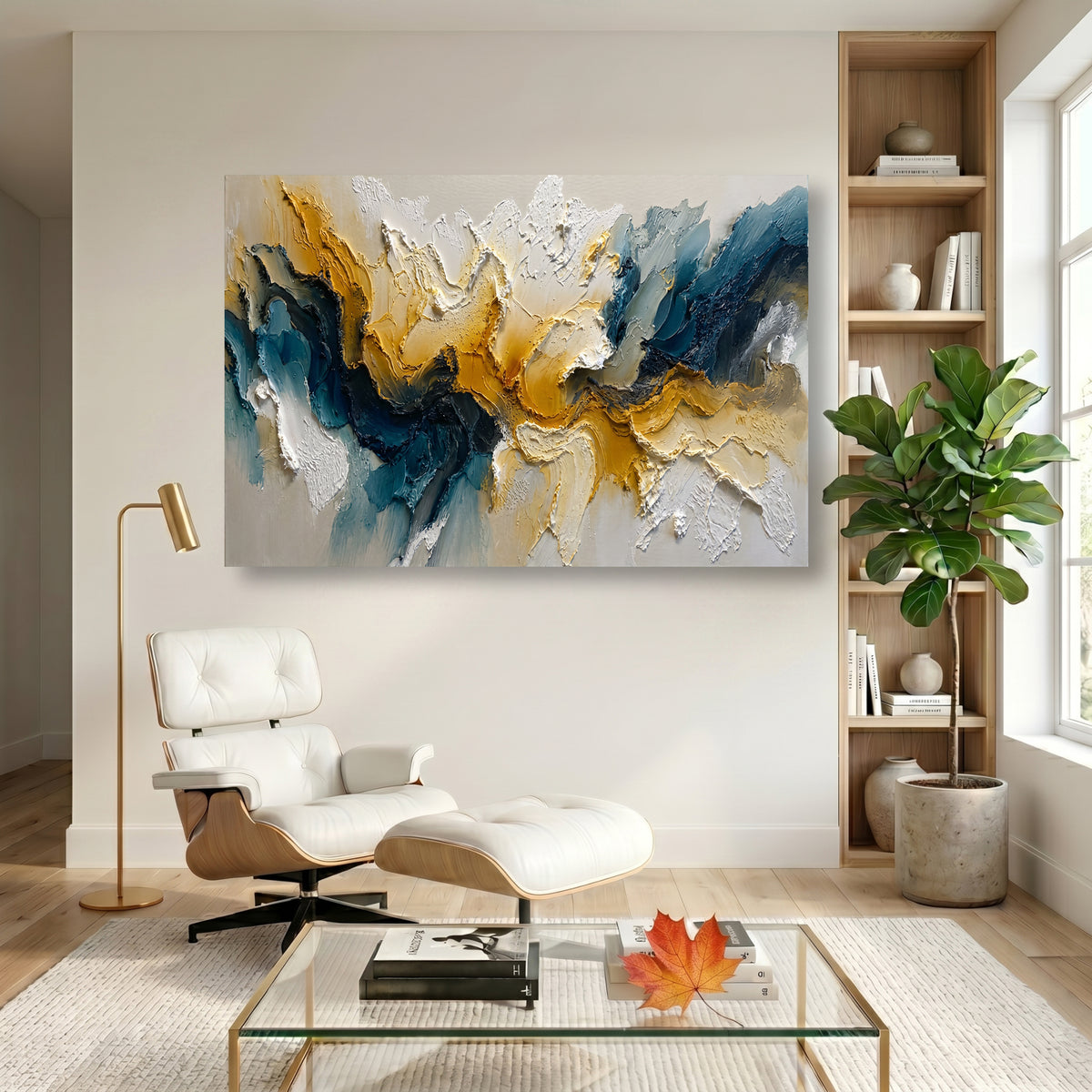 Painting Gilded Currents