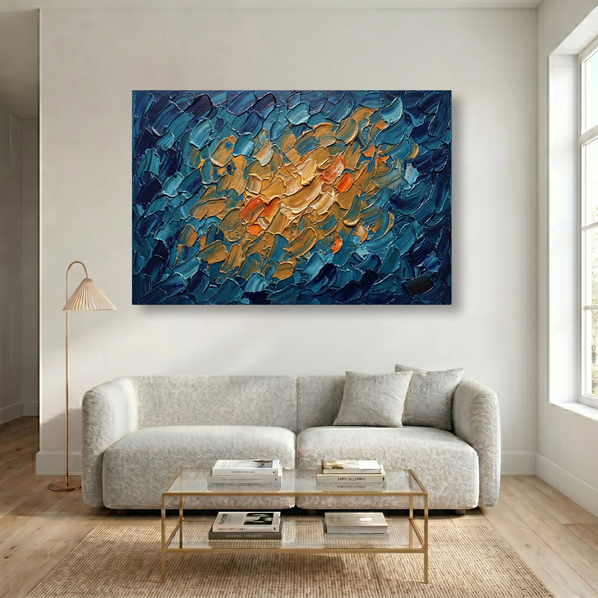 Painting Luminous Convergence
