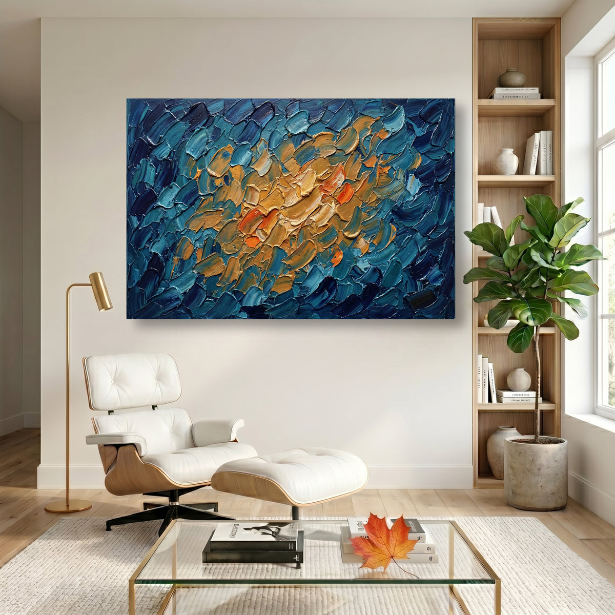 Painting Luminous Convergence