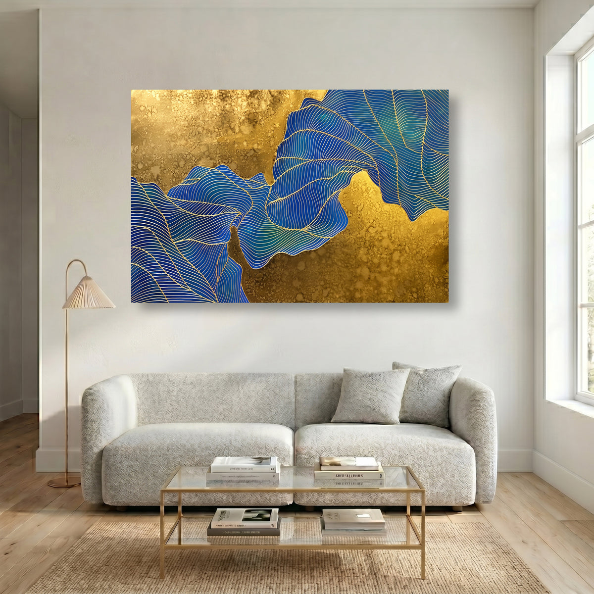Painting Gilded Topography