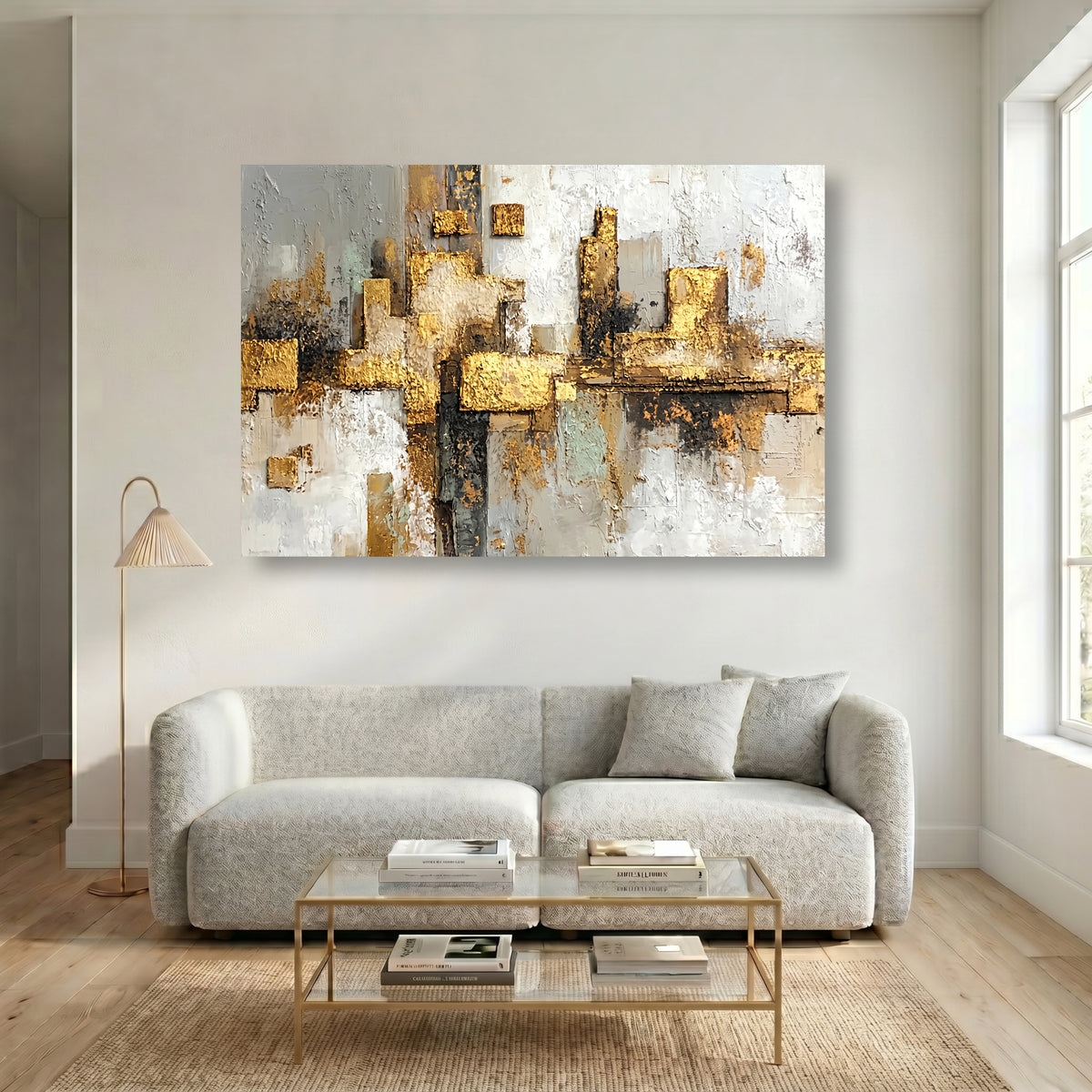 Painting Gilded Strata