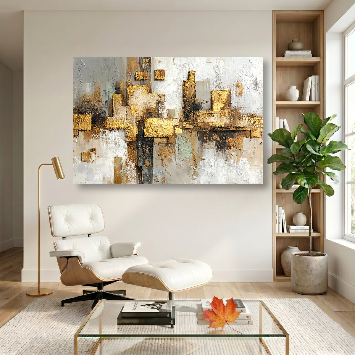 Painting Gilded Strata