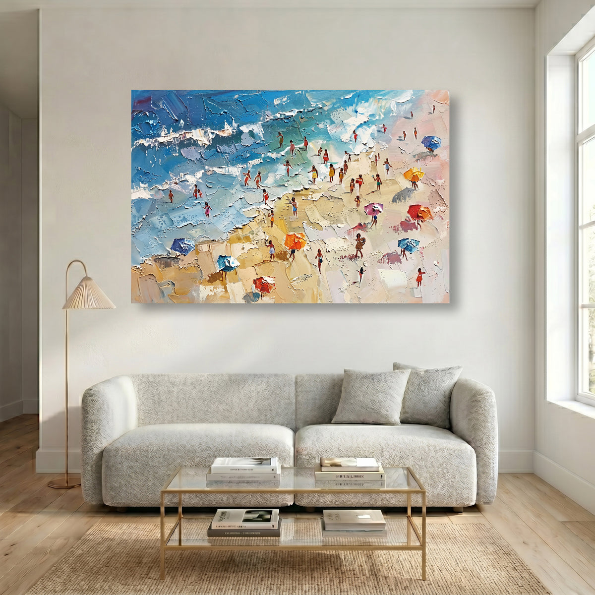 Painting Coastal Chromatic Rhythm