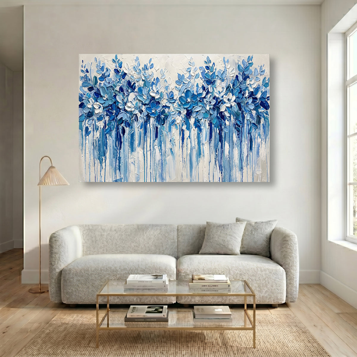 Painting Cerulean Cascade