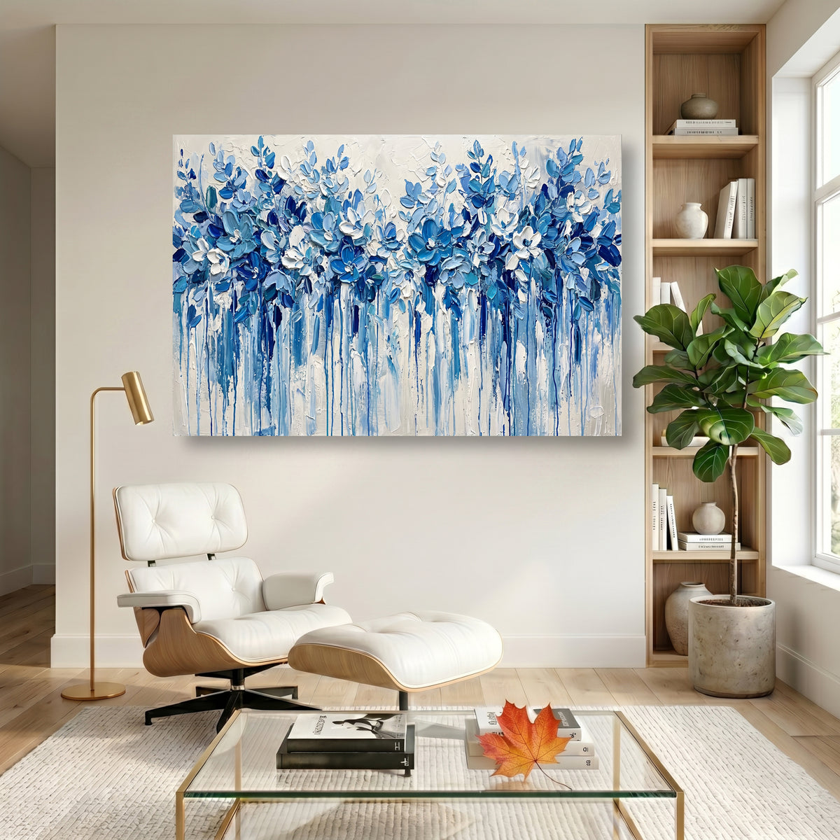 Painting Cerulean Cascade