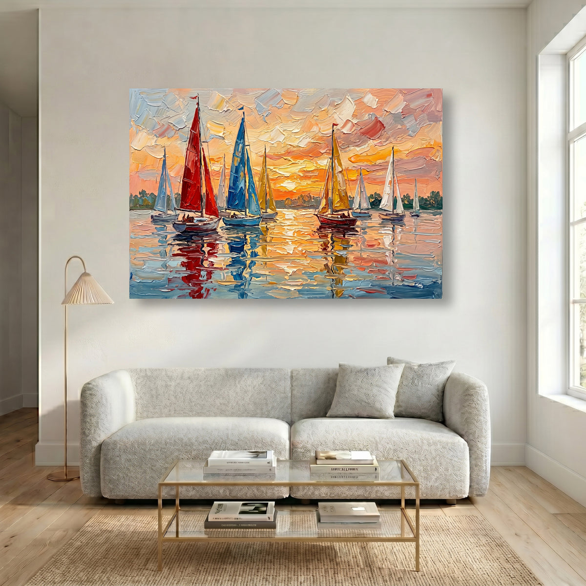 Painting Gilded Regatta