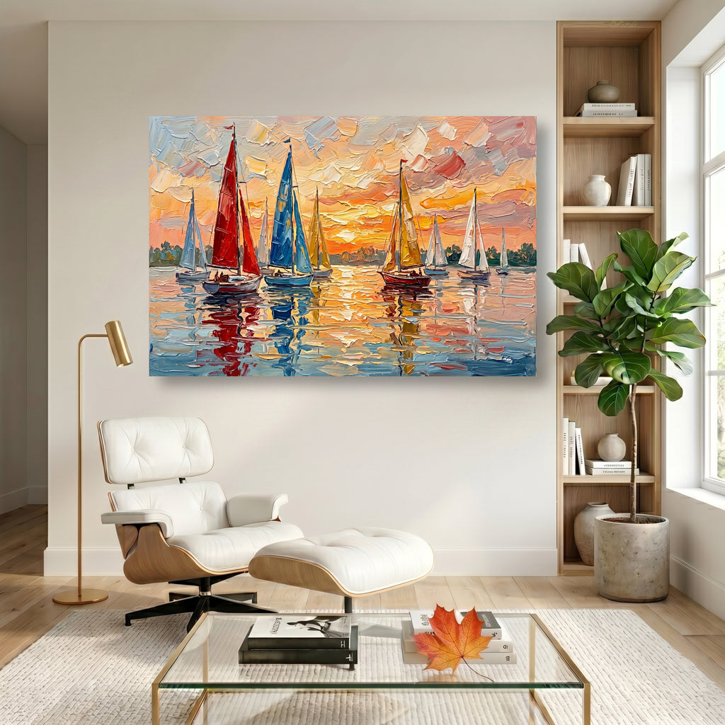 Painting Gilded Regatta